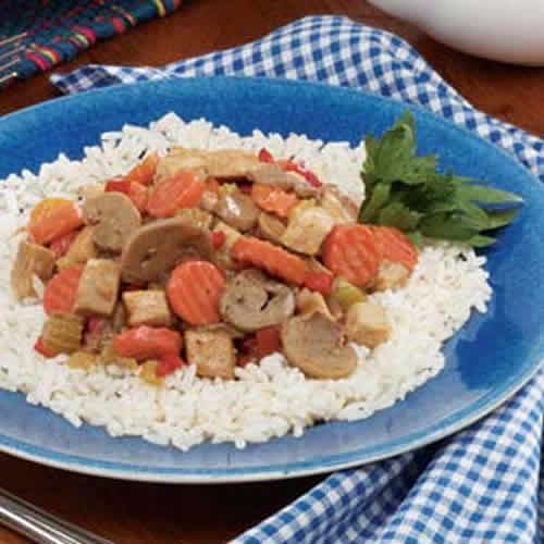 emince de porc aux legumes cookeo