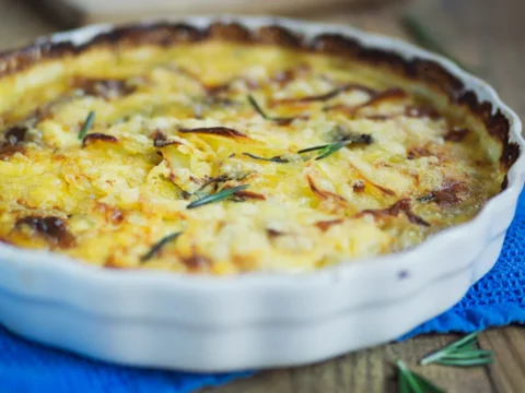 Gratin Dauphinois au Jambon au Cookeo