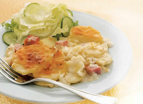 gratin dauphinois jambon cookeo