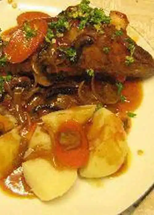 jarret de veau carottes miel cookeo