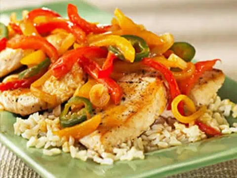 Poulet aux Poivrons Cookeo