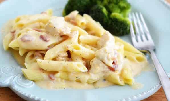 poulet aux pates fromage cookeo