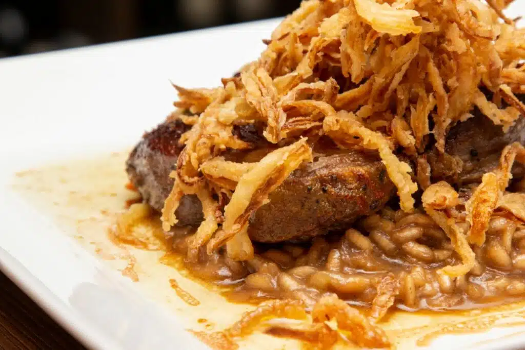 Risotto aux lardons et chorizo avec cookeo