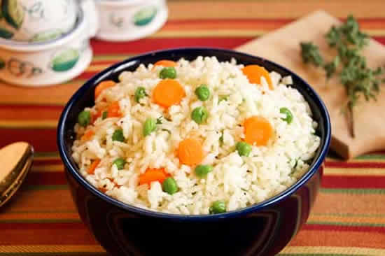 riz aux carottes petits pois cookeo
