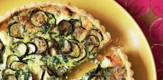 tarte courgette fromage chevre