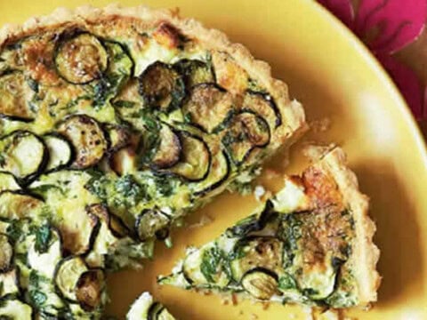 tarte courgette fromage chevre