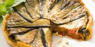 tarte aubergine thon
