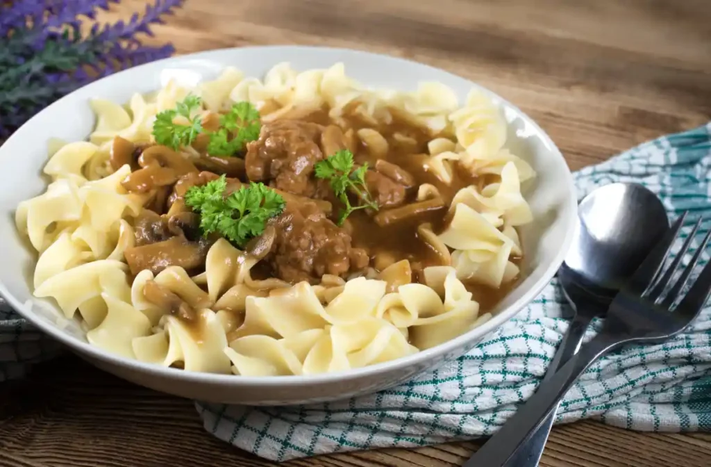 boulettes de boeuf aux champignons cookeo