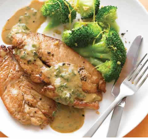 escalope de dinde curry cookeo