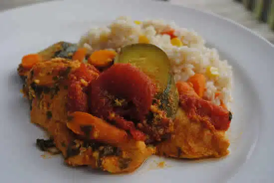 poulet aux carottes courgettes cookeo