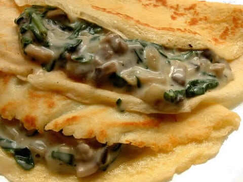 crepes aux champignons thermomix