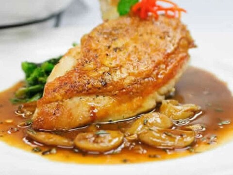 dinde aux champignons cidre cookeo