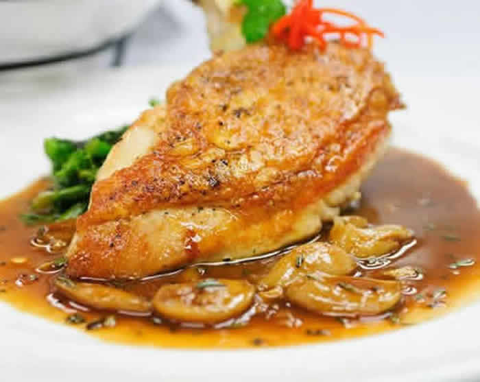 dinde aux champignons cidre cookeo
