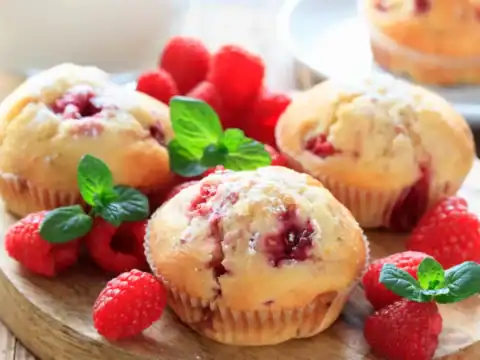 Muffins aux framboises Thermomix