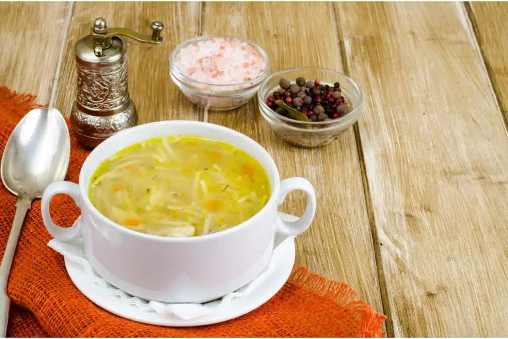 bouillon aux vermicelles thermomix