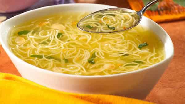 bouillon aux vermicelles thermomix