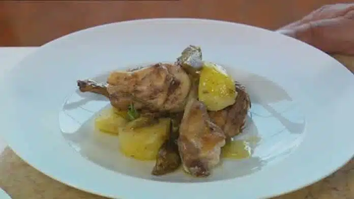 cuisses de lapin aux pommes de terre cookeo