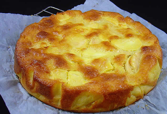 gateau aux pommes citron thermomix
