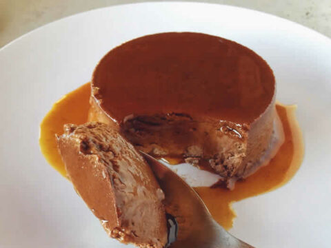 petit flan chocolat thermomix