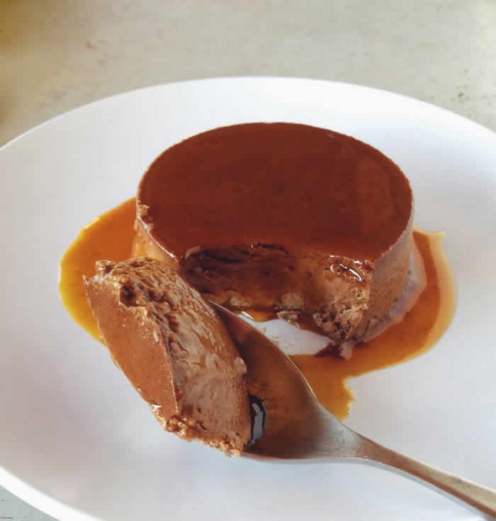 petit flan chocolat thermomix