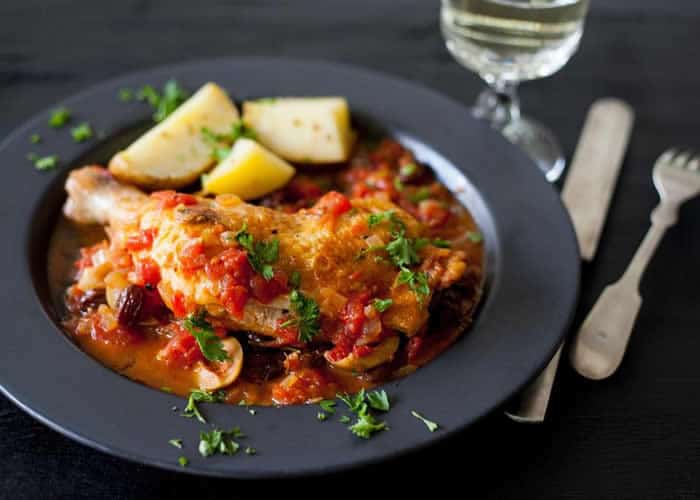poulet saute aux olives cookeo