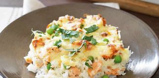 risotto saumon cookeo