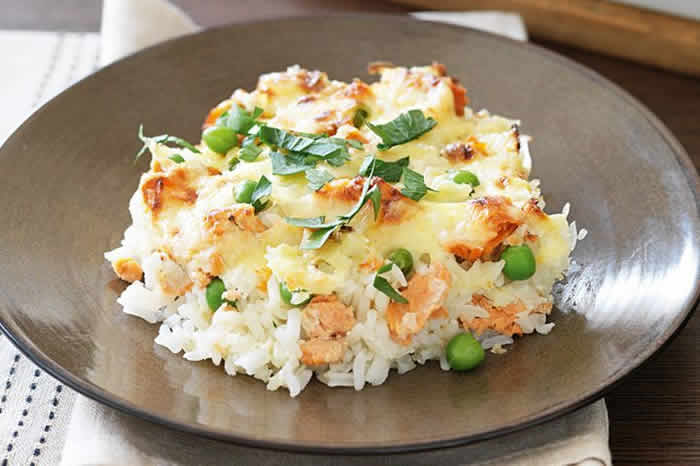 risotto saumon cookeo