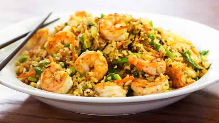 risotto crevettes cookeo