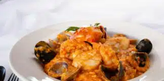 risotto aux fruits de mer avec cookeo