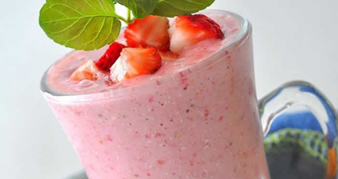 smoothie fraise