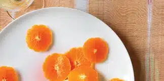 sorbet vanille orange thermomix