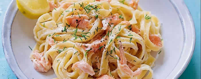 tagliatelles saumon cookeo