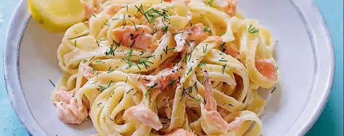 tagliatelles saumon cookeo