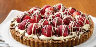 tarte chocolat blanc fraise thermomix
