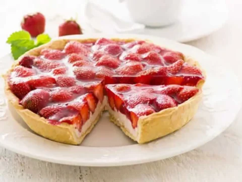 Tarte aux fraises avec thermomix