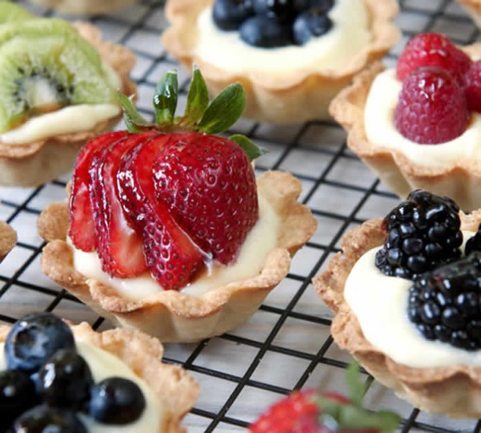 tartelettes aux fruits creme patissiere