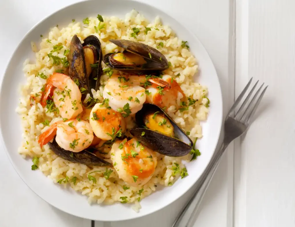 risotto fruits de mer cookeo