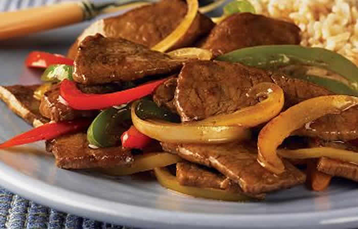 steak poivrons cookeo