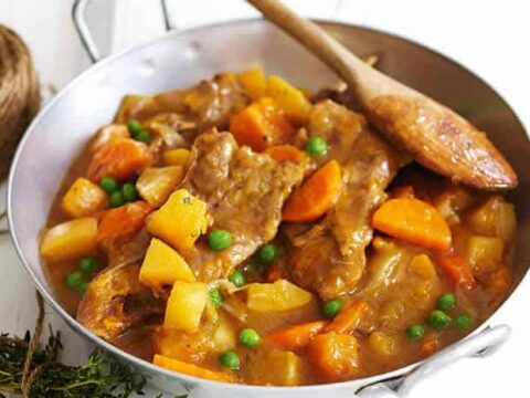 agneau aux legumes cookeo