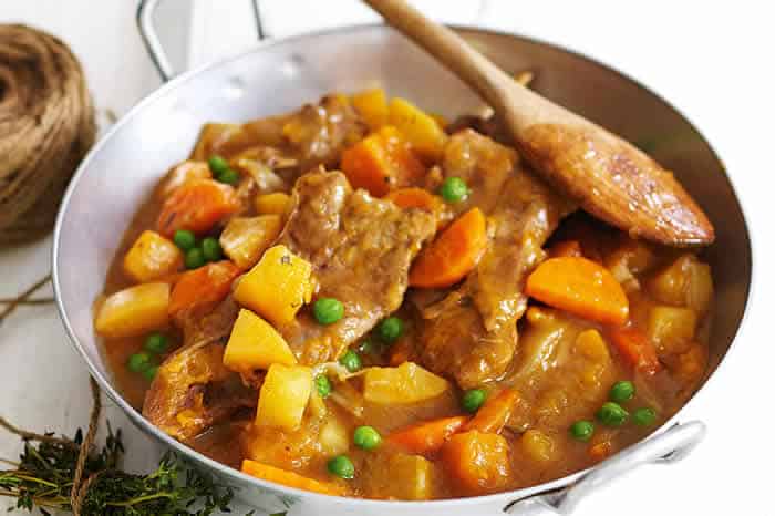 agneau aux legumes cookeo
