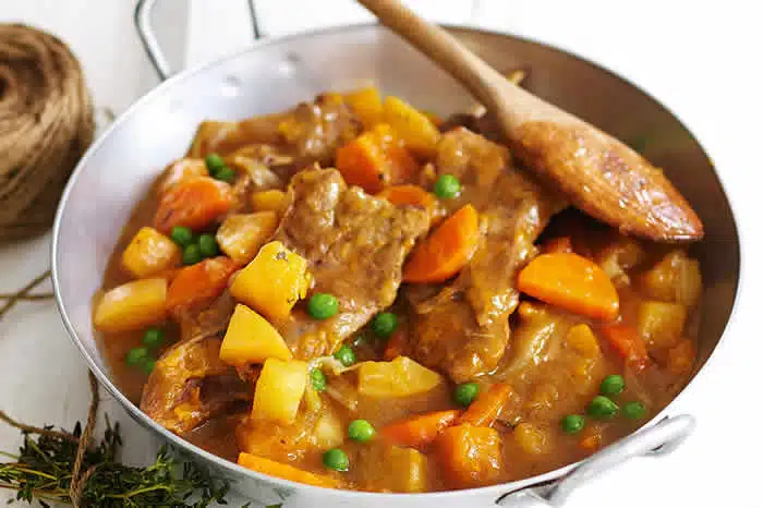 agneau aux legumes cookeo