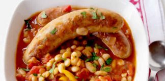 cassoulet aux saucisses cookeo