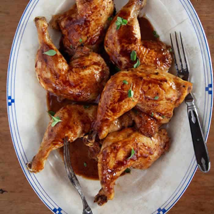 cuisses de poulet vin cookeo
