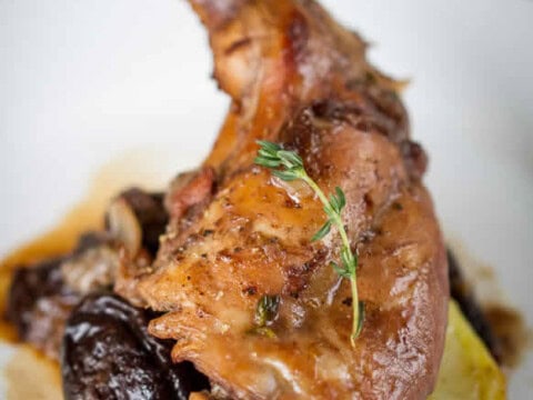 lapin pruneaux cookeo