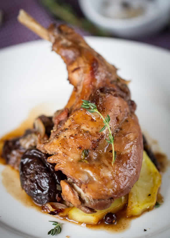 lapin pruneaux cookeo