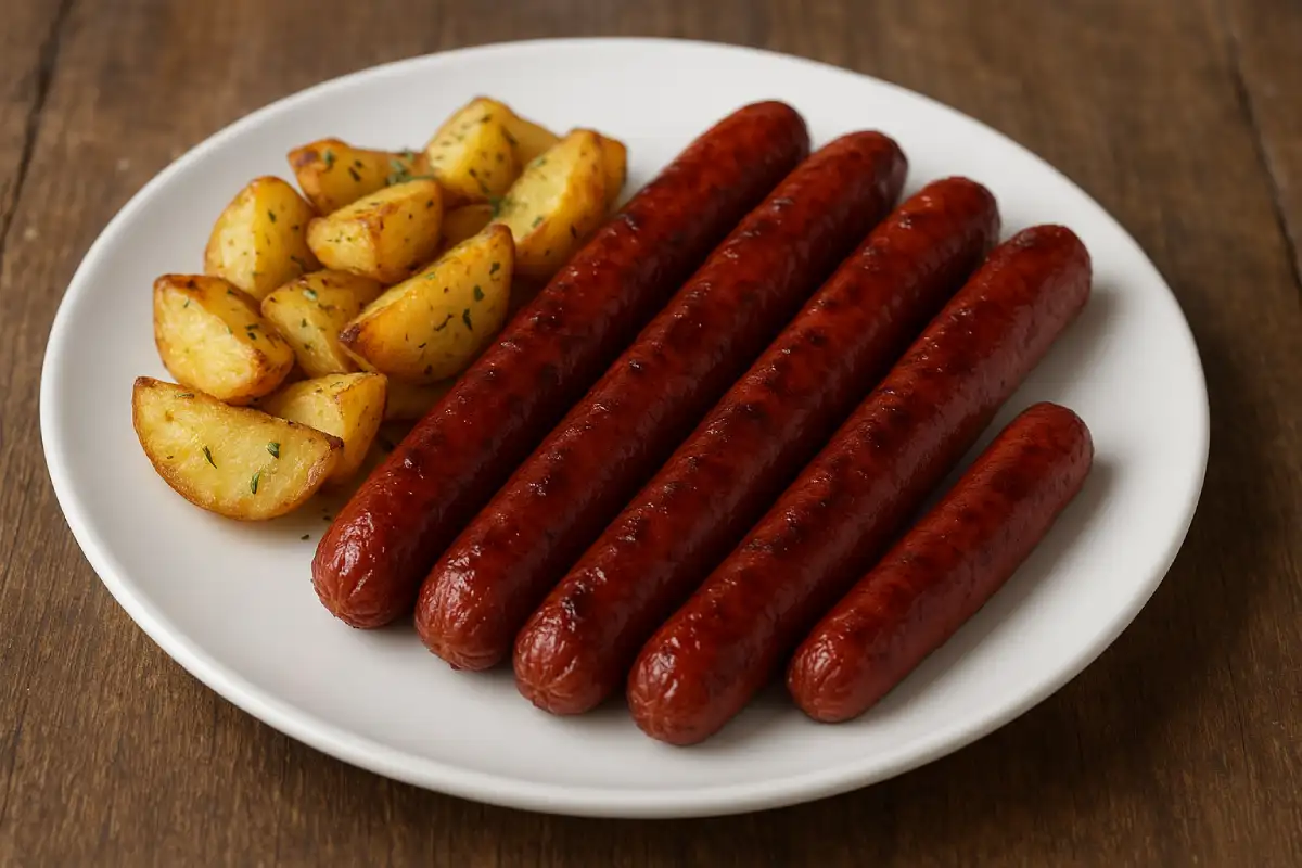 Merguez pommes de terre Cookeo