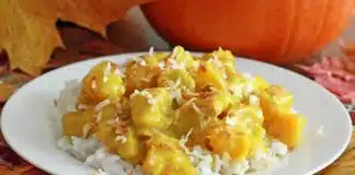 poulet curry noix de coco