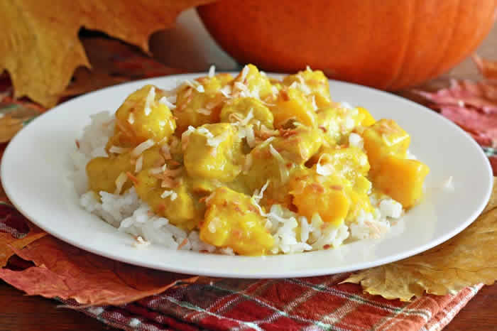 poulet curry noix de coco
