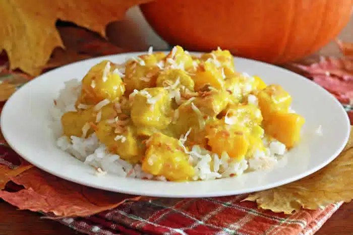 poulet curry noix de coco