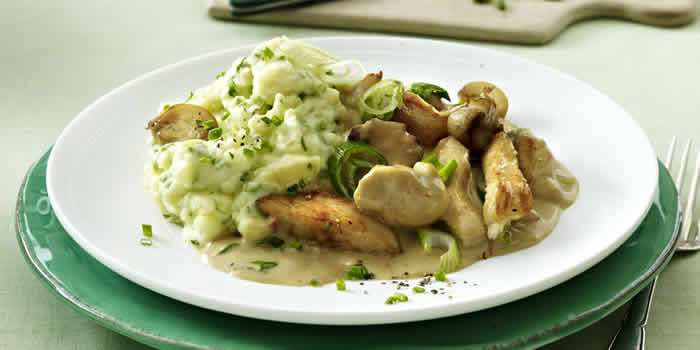 poulet aux champignons cookeo